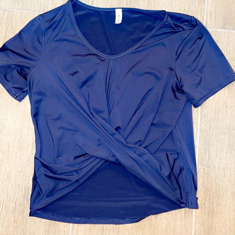 Crossover Short Sleeve Lululemon Top